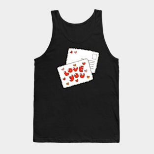 I love you//Drawing for fans Tank Top